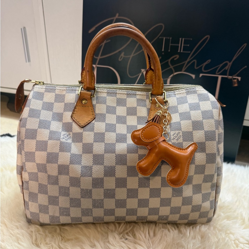 2008 Louis Vuitton Damier azure speedy 30